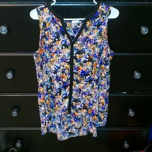 Polyester Floral Blouse